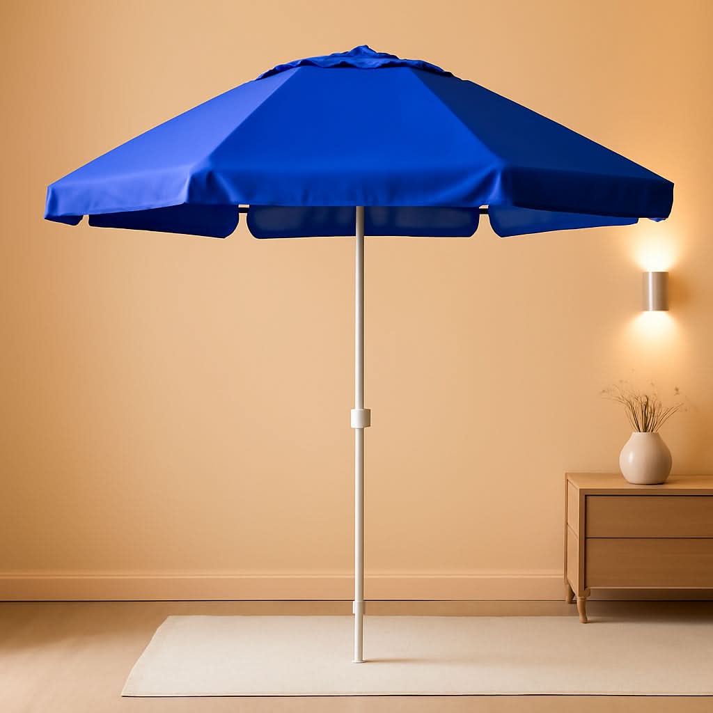 6.5Ft Portable Beach Umbrella With Sand Anchor And Tilt